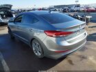 2017 Hyundai Elantra Limited Silver vin: KMHD84LF3HU313254