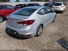 2019 Hyundai Elantra Sel Gray vin: KMHD84LF4KU731104