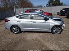 2019 Hyundai Elantra Sel Gray vin: KMHD84LF4KU731104