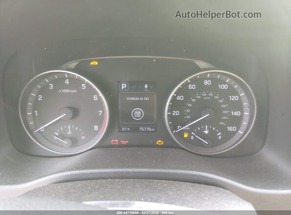 KMHD84LF5HU274604 2017 HYUNDAI ELANTRA Синий Вид задних сидений