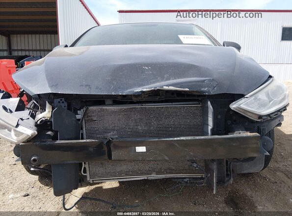 KMHD84LF6JU491004 2018 HYUNDAI ELANTRA Black Widok z przodu