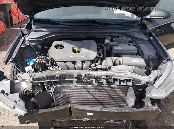 KMHD84LF6JU491004 2018 HYUNDAI ELANTRA Black Widok z tyłu