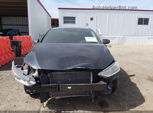 KMHD84LF6JU491004 2018 HYUNDAI ELANTRA Black Widok wnętrza z tyłu