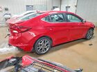 2019 Hyundai Elantra Limited Красный vin: KMHD84LF6KU753637