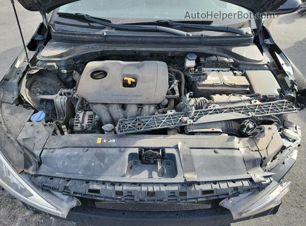 KMHD84LF6KU773306 2019 HYUNDAI ELANTRA Black უკანა სალონის ხედი