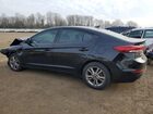 2018 Hyundai Elantra Sel Черный vin: KMHD84LF7JU614728