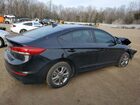 2018 Hyundai Elantra Sel Черный vin: KMHD84LF7JU614728