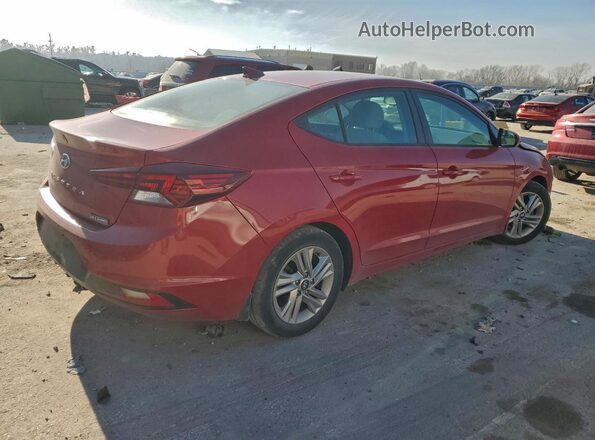 KMHD84LF7LU939253 2020 HYUNDAI ELANTRA Red Tył prawy