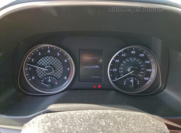 KMHD84LF7LU939253 2020 HYUNDAI ELANTRA Red Widok zestawu wskaźników