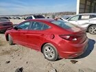 2020 Hyundai Elantra Red vin: KMHD84LF7LU939253