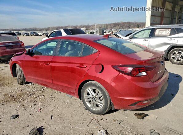 KMHD84LF7LU939253 2020 HYUNDAI ELANTRA Red Tył lewy