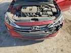 2020 Hyundai Elantra Red vin: KMHD84LF7LU939253