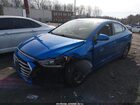 2017 Hyundai Elantra Se Синий vin: KMHD84LF8HU209567