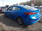 2017 Hyundai Elantra Se Синий vin: KMHD84LF8HU209567