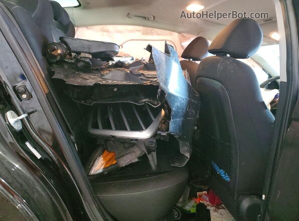 KMHD84LF8JU467058 2018 HYUNDAI ELANTRA Black Widok tylnych siedzeń