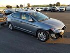 2019 Hyundai Elantra Sel Серый vin: KMHD84LF8KU805933