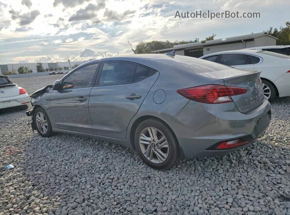 KMHD84LF8KU818858 2019 HYUNDAI ELANTRA Gray Հետևի ձախ