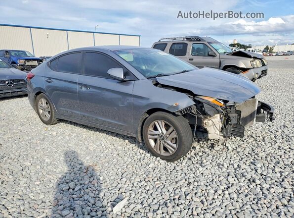 KMHD84LF8KU818858 2019 HYUNDAI ELANTRA Gray Առջևի աջ