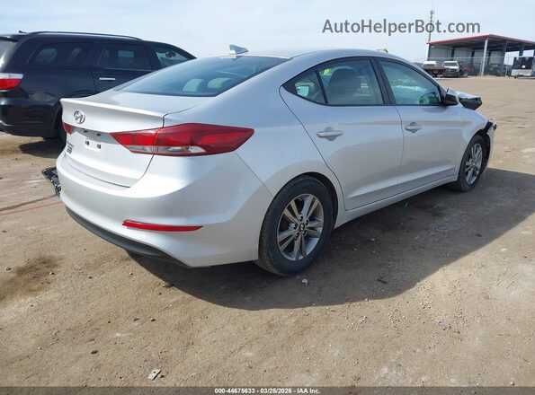 KMHD84LF9HU074065 2017 HYUNDAI ELANTRA Серебряный Задняя правая четверть