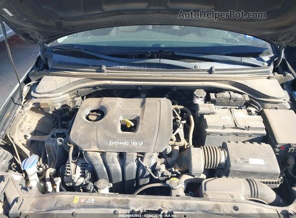 KMHD84LF9JU503033 2018 HYUNDAI ELANTRA Black Widok z tyłu