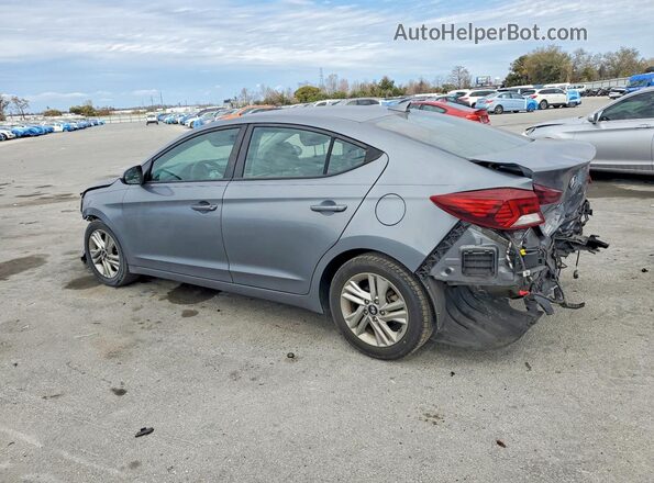 KMHD84LF9KU877658 2019 HYUNDAI ELANTRA Silver Rear left