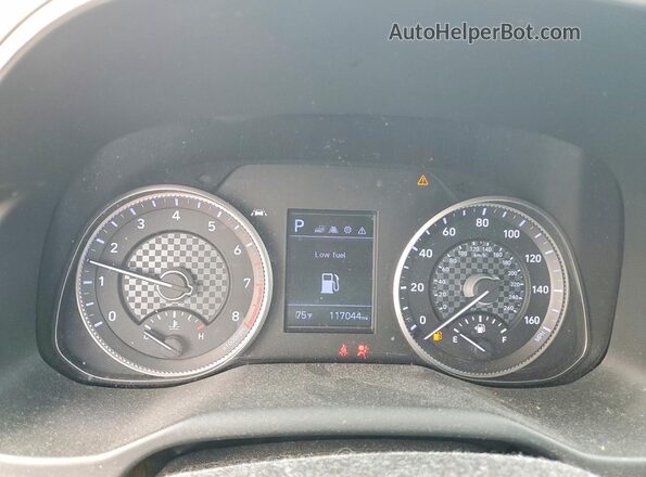 KMHD84LF9KU877658 2019 HYUNDAI ELANTRA Silver Instrument cluster view