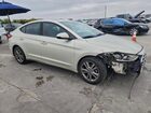 2018 Hyundai Elantra Value Edition Beige vin: KMHD84LFXJU638327
