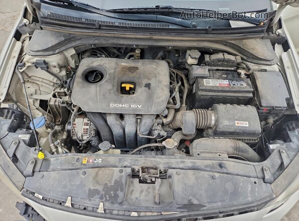 KMHD84LFXJU638327 2018 HYUNDAI ELANTRA Beige Vista interior trasera