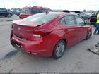 2019 Hyundai Elantra Sel Red vin: KMHD84LFXKU737165