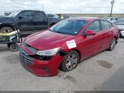 2019 Hyundai Elantra Sel Red vin: KMHD84LFXKU737165