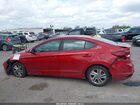 2019 Hyundai Elantra Sel Red vin: KMHD84LFXKU737165
