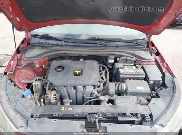 KMHD84LFXKU737165 2019 HYUNDAI ELANTRA Red Vista trasera