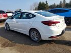 2019 Hyundai Elantra Se Белый vin: KMHD84LFXKU829747