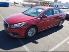 2016 Hyundai Sonata Hybrid Se Красный vin: KMHE24L19GA040976