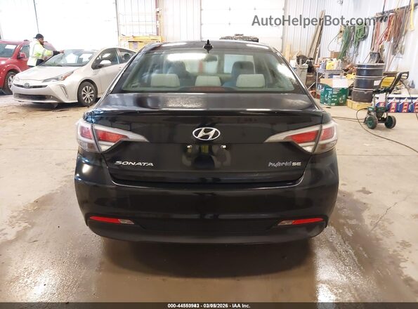 KMHE24L31HA066541 2017 HYUNDAI SONATA HYBRID Черный 