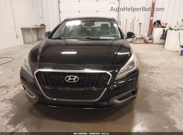 KMHE24L31HA066541 2017 HYUNDAI SONATA HYBRID Черный 