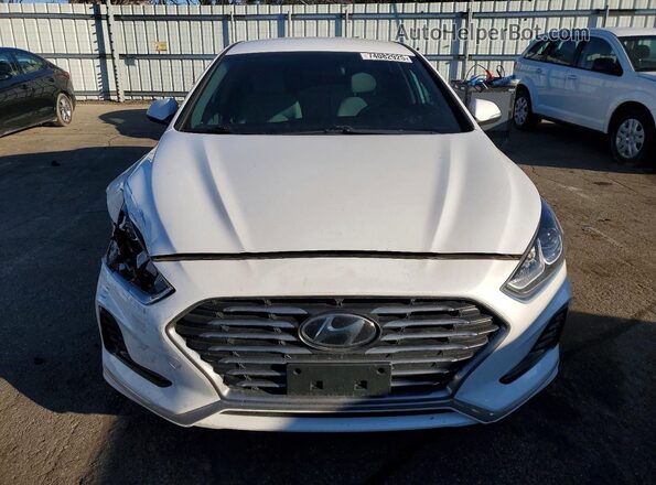 KMHE24L37KA089474 2019 HYUNDAI SONATA White Вид спереду