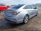2017 Hyundai Sonata Hybrid Limited Серый vin: KMHE34L14HA050765