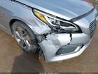 2017 Hyundai Sonata Hybrid Limited Серый vin: KMHE34L14HA050765