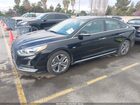 2019 Hyundai Sonata Hybrid Limited Black vin: KMHE34L34KA092636