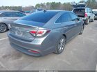 2017 Hyundai Sonata Hybrid Limited Серый vin: KMHE34L36HA068816