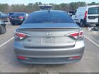 2017 Hyundai Sonata Hybrid Limited Серый vin: KMHE34L36HA068816