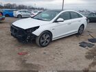 2017 Hyundai Sonata Hybrid Limited Белый vin: KMHE34L38HA062337