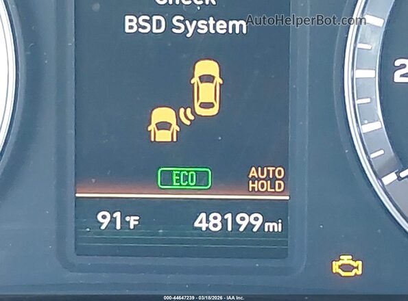 KMHE54L27KA090123 2019 HYUNDAI SONATA PLUG-IN HYBRID Белый 