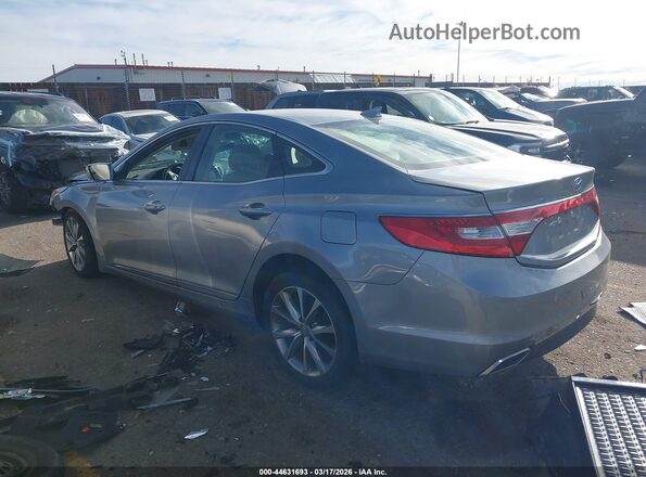 KMHFG4JG2GA502985 2016 HYUNDAI AZERA Gray Սարքավորումների վահանակի տեսք