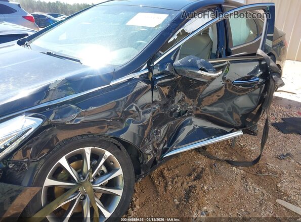 KMHFG4JG3HA590303 2017 HYUNDAI AZERA Черный Вид спереди