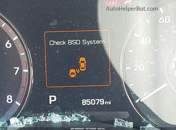 KMHFG4JG3HA590303 2017 HYUNDAI AZERA Черный 