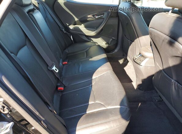 KMHFG4JG7HA589042 2017 HYUNDAI AZERA Серый Вид задних сидений