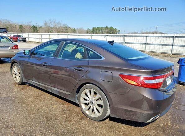 KMHFH4JG2GA527205 2016 HYUNDAI AZERA Brown Rear left