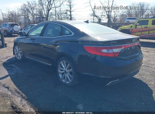 KMHFH4JG3GA550217 2016 HYUNDAI AZERA Black Задня ліва чверть